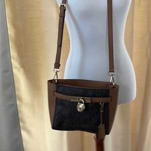 Gently used MK crossbody and matching wallet